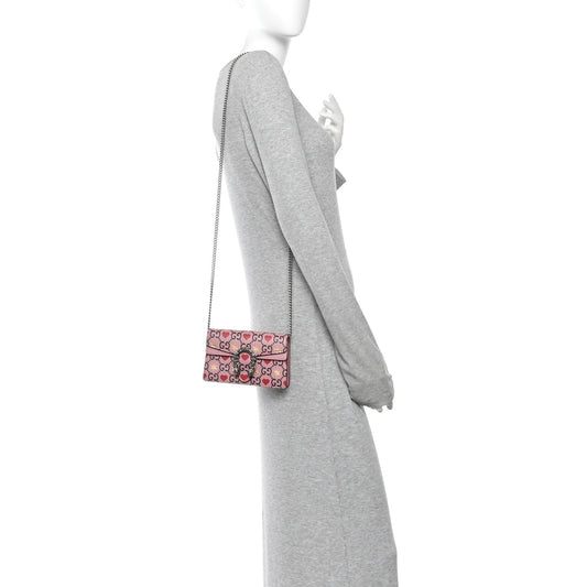 Calfskin Valentine's Day Exclusive Super Mini Dionysus Shoulder Bag