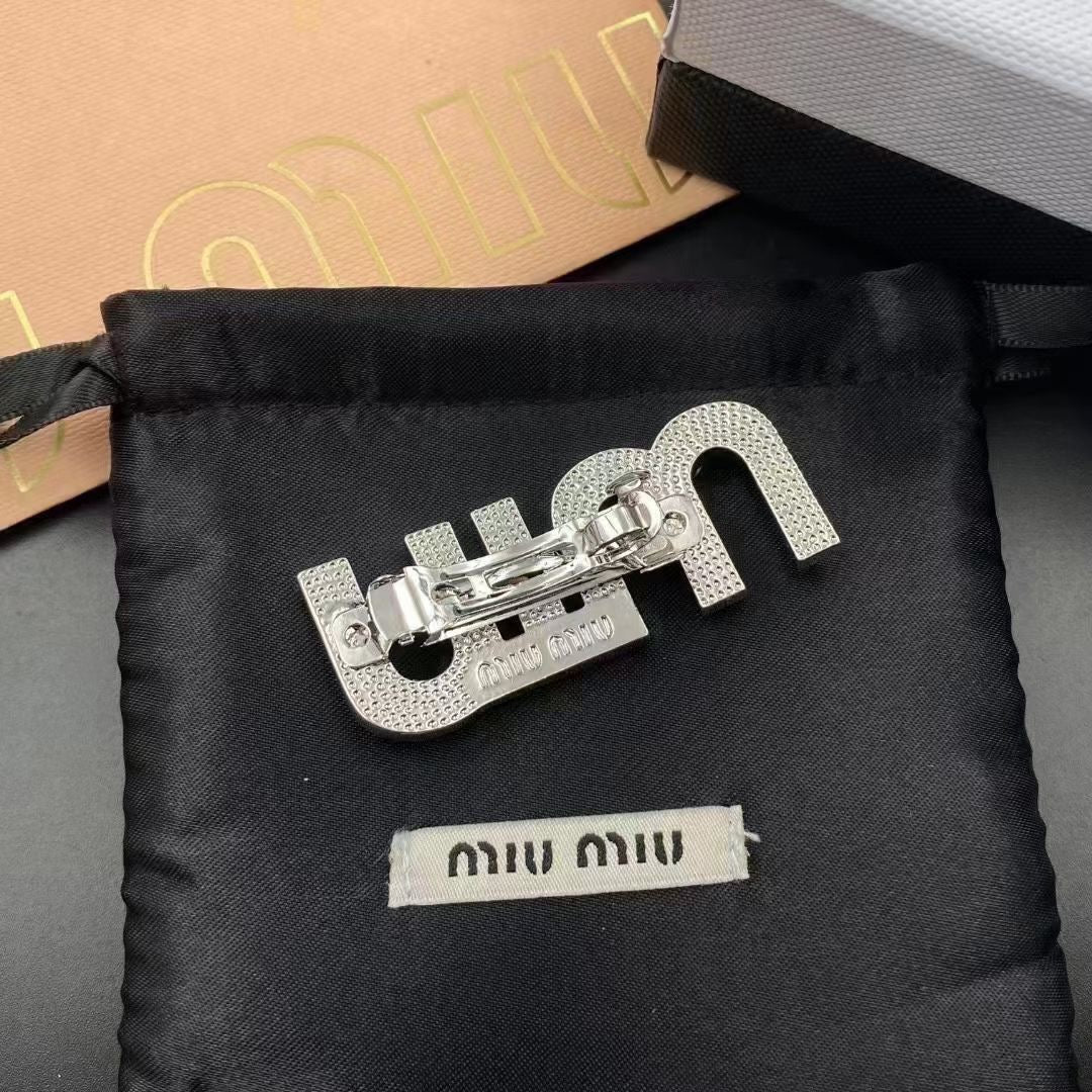 Miu Miu Diamond Hair Clip