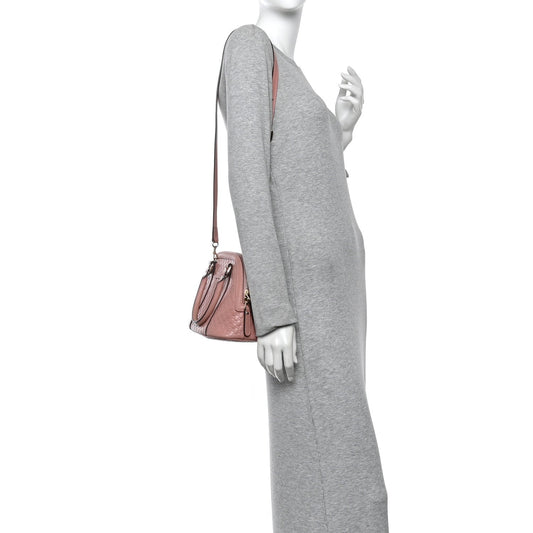 Microguccissima Mini Dome Bag Soft Pink
