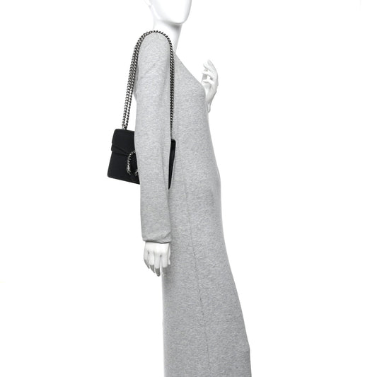 Calfskin Mini Dionysus Shoulder Bag Black