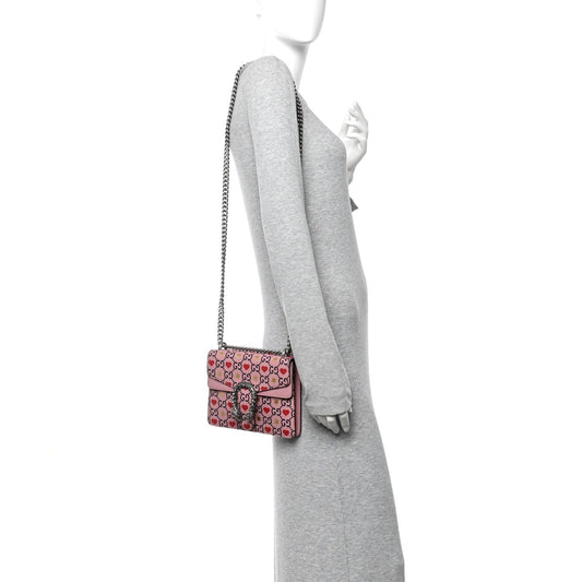 Calfskin Valentine's Day Exclusive Mini Dionysus Shoulder Bag