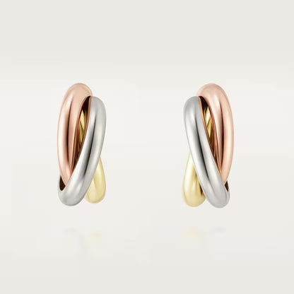 Cartier Trinity earrings, classic model