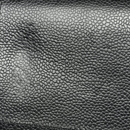 Caviar Quilted Maxi Double Flap Black