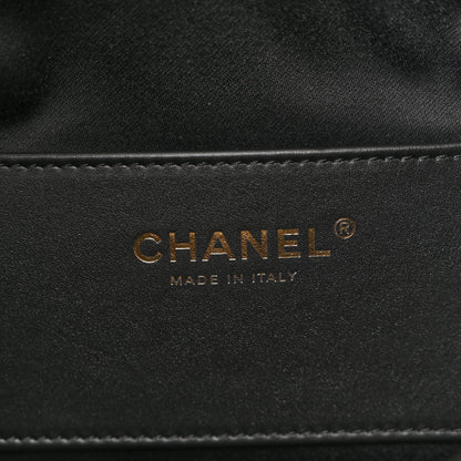Caviar Quilted Small Chanel 25 Handbag Black