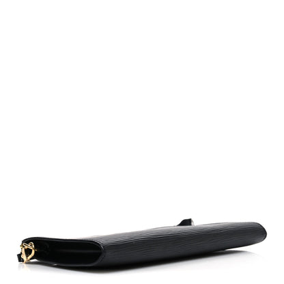 Epi Pochette Accessories 24 Black