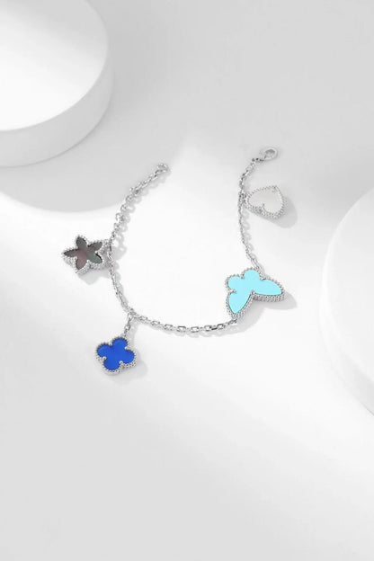VCA Blue Braceletes 5 Motif