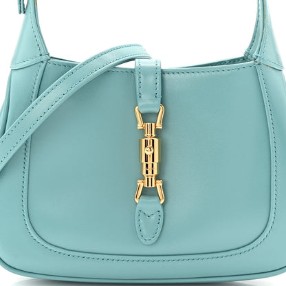 Boarded Dyana Lux Calfskin Mini Jackie 1961 Hobo Dusty Azure