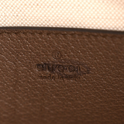 GG Supreme Monogram Web Ophidia Chain Shoulder Bag Brown