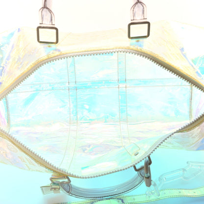 PVC Monogram Keepall Bandouliere 50 Iridescent Prism