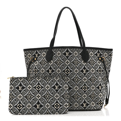 Jacquard Since 1854 Neverfull MM Grey