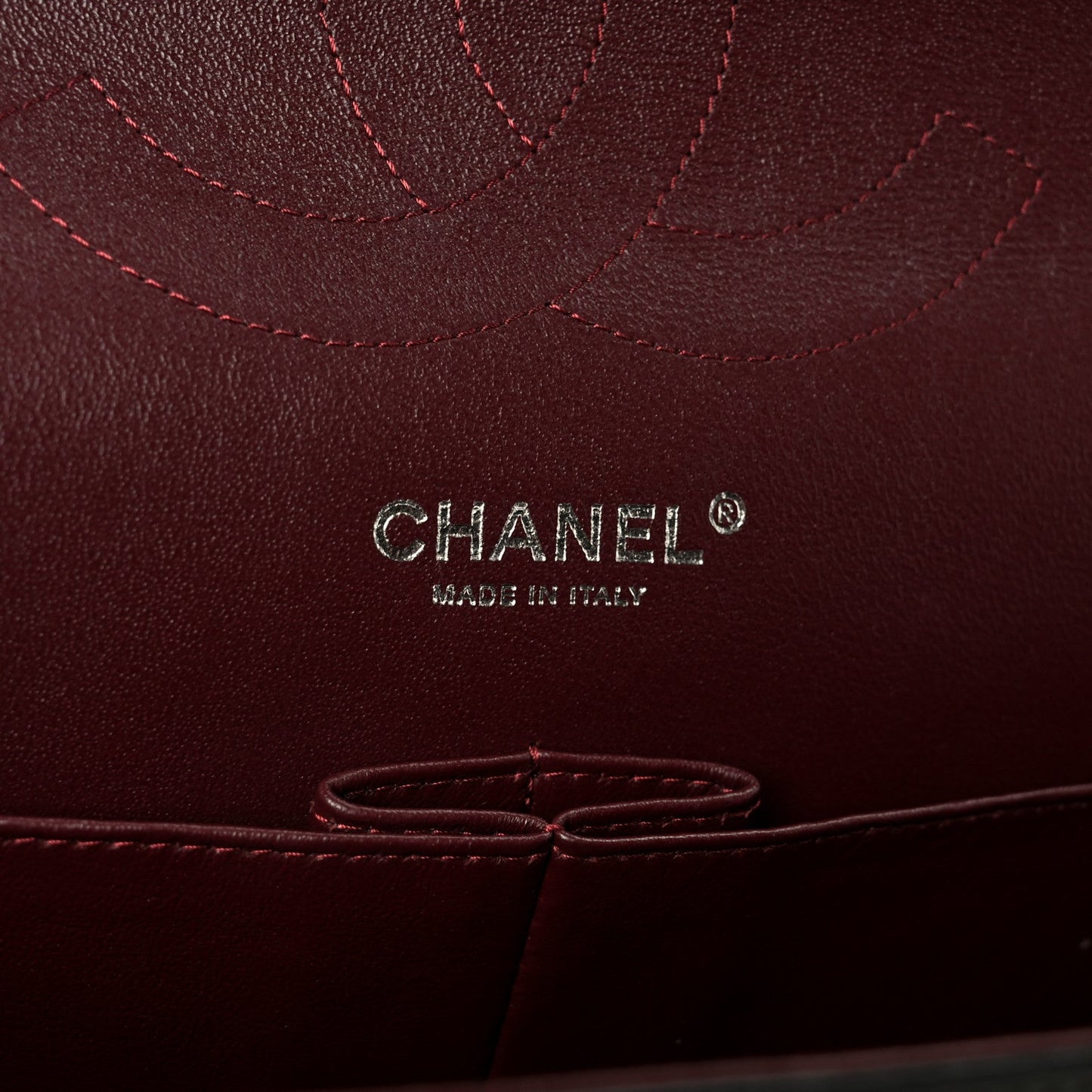 Lambskin Quilted Jumbo Double Flap Black