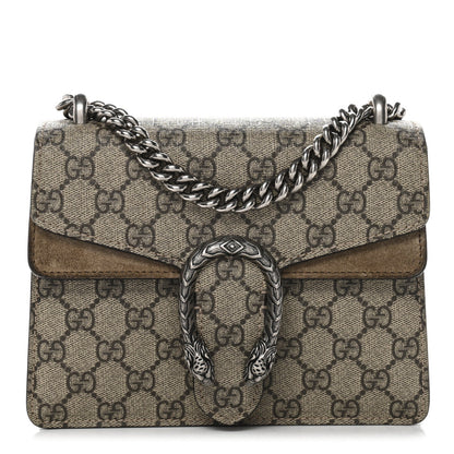 GG Supreme Monogram Mini Dionysus Shoulder Bag Taupe