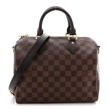 Damier Ebene Speedy Bandouliere 25