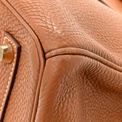 Togo Birkin 35 Gold