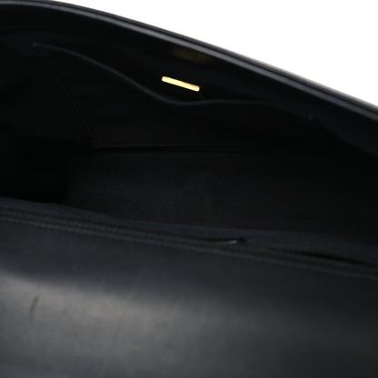 Lambskin Quilted New Medium Boy Flap Black