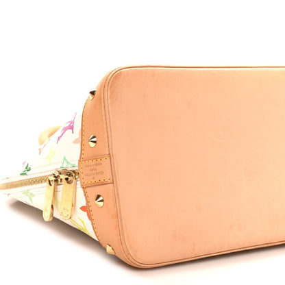 Monogram Multicolor Alma PM White