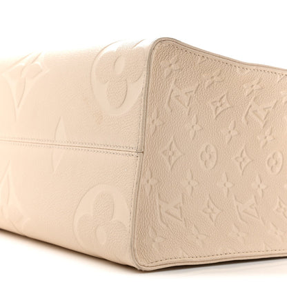Empreinte Monogram Giant Onthego MM Creme