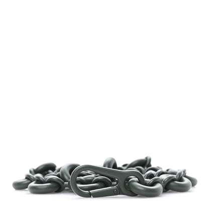 Brass Monochrome Donut Chain Shoulder Strap Olive Green