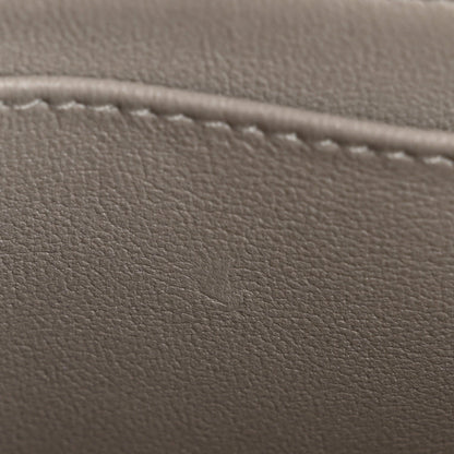 Metallic Goatskin Quilted 2.55 Reissue Mini Flap Silver
