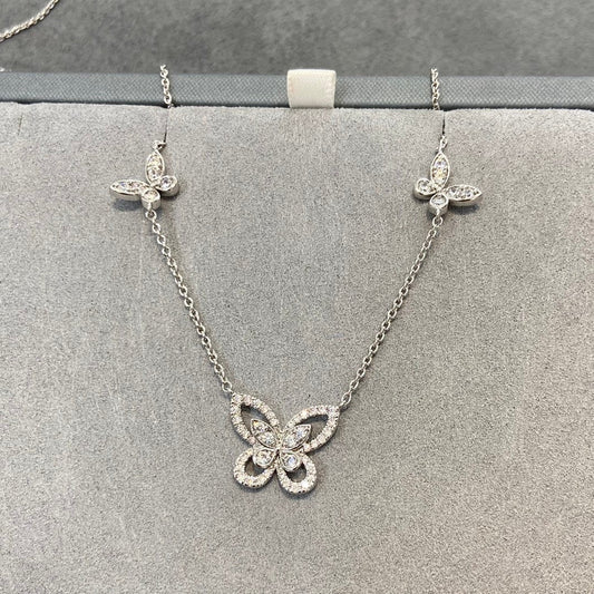 Graff Butterfly Necklace Bracelet