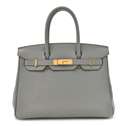 Togo BIRKIN 30 Gris Mouette