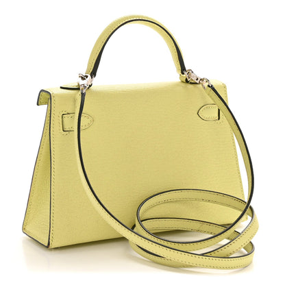 Chevre Mysore Mini Kelly Sellier 20 Jaune Bourgeon