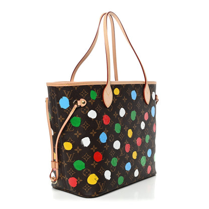 LV X YK Monogram Dots Neverfull MM