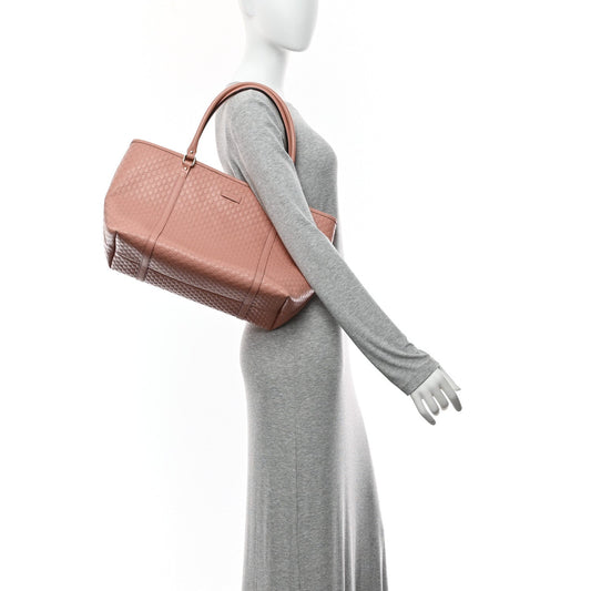 Microguccissima Medium Joy Tote Soft Pink