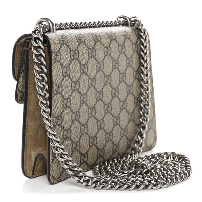 GG Supreme Monogram Mini Dionysus Shoulder Bag Taupe