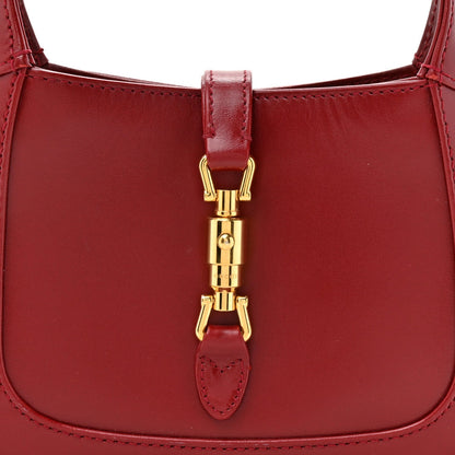 Boarded Dyana Lux Calfskin Mini Jackie 1961 Hobo New Cherry Red
