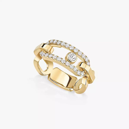 Messika Move Link Diamond Ring
