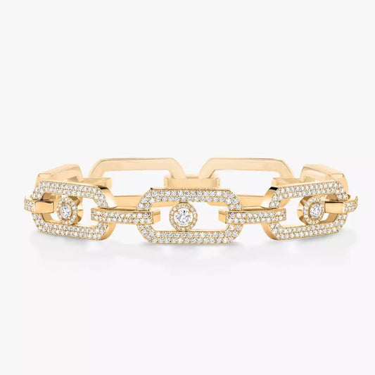 Messika So Move XL Pavé Diamond Bracelet